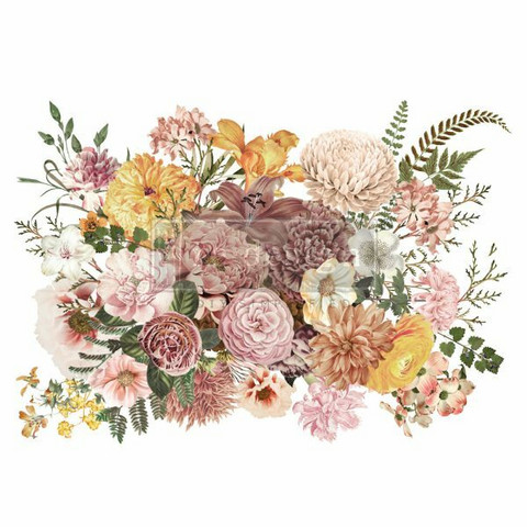 Siirtokuva 63x88 cm - Re-Design with Prima Decor Transfer Woodland Floral