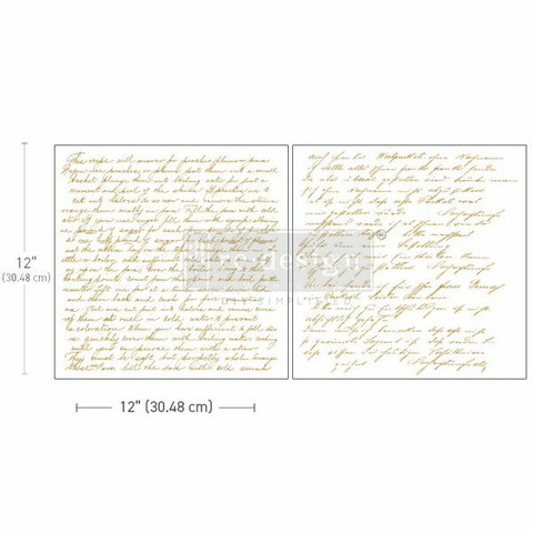 Siirtokuva 60x30 cm - Re-Design with Prima Decor Transfer Sweet Notes