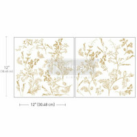 Siirtokuva 60x30 cm - Re-Design with Prima Decor Transfer Dainty Blooms