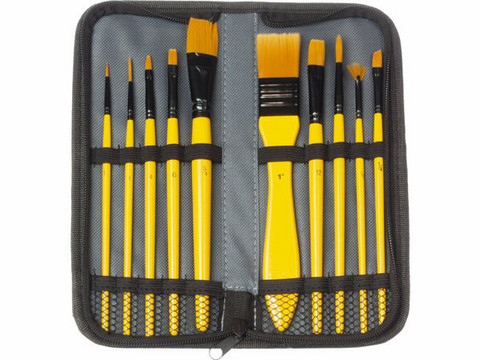 Sivellinsetti - Acrylic Paint Brushes Nylon Hair