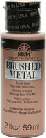 Metallihohtomaali ruusukulta - FolkArt Brushed Metal Rose Gold 59 ml