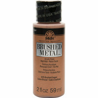 Metallihohtomaali kupari - FolkArt Brushed Metal Copper 59 ml