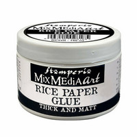 Riisipaperiliima 150ml - Stamperia Rice Paper Glue Thick and Matt