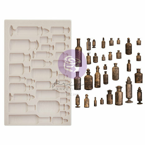 Muotti 13x21 cm - Prima Marketing Finnabair Apothecary Bottles Moulds