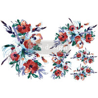 Vesisiirtokuva 27x42 cm - Prima H2O Transfers Radiant Blooms