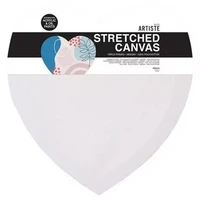 Sydän taulupohja 40 cm, 380 g - Artiste Canvas Round