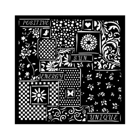 Sabluuna 18x18 cm - Stamperia Sunflower Art Patchwork