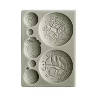 Silikonimuotti 10x15 cm - Stamperia Around the World Clocks
