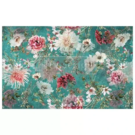 Kuitupaperi 48x76 cm - Re-Design with Prima Tissue Paper Discovering Dahlias