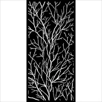 Sabluuna 12x25 cm - Stamperia Branches Thick Stencil
