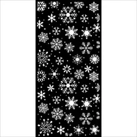 Sabluuna 12x25 cm - Stamperia Snowflakes Thick Stencil