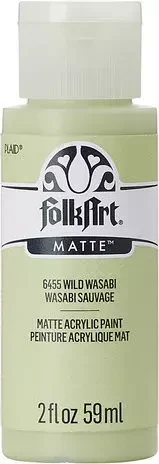 Matta akryylimaali vihreä - FolkArt Matte - Wild Wasabi 59 ml