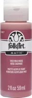 Matta akryylimaali vaaleanpunainen - FolkArt Matte - Wild Rose 59 ml