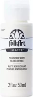 Matta akryylimaali valkoinen - FolkArt Matte - Vintage White 59 ml