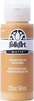 Matta akryylimaali oranssi - FolkArt Matte - Teddy Bear Tan 59 ml