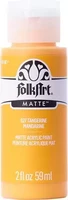 Matta akryylimaali keltainen - FolkArt Matte - Tangerine 59 ml