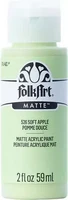 Matta akryylimaali vihreä - FolkArt Matte - Soft Apple 59 ml