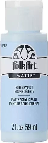 Matta akryylimaali sininen - FolkArt Matte - Sky Mist 59 ml
