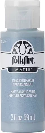 Matta akryylimaali sininen - FolkArt Matte - Silver Marlin 59 ml