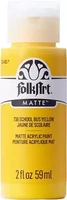 Matta akryylimaali keltainen - FolkArt Matte - School Bus Yellow 59 ml