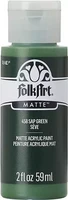 Matta akryylimaali vihreä - FolkArt Matte - Sap Green 59 ml