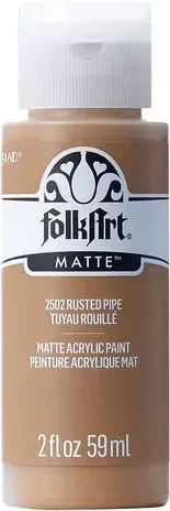 Matta akryylimaali ruskea - FolkArt Matte - Rusted Pipe 59 ml