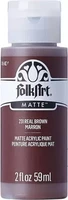 Matta akryylimaali ruskea - FolkArt Matte - Real Brown 59 ml