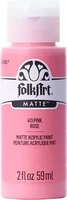 Matta akryylimaali vaaleanpunainen - FolkArt Matte - Pink 59 ml