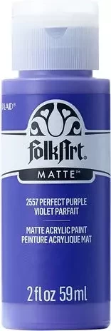 Matta akryylimaali violetti - FolkArt Matte - Perfect Purple 59 ml