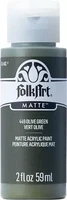 Matta akryylimaali vihreä - FolkArt Matte - Olive Green 59 ml