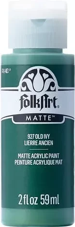 Matta akryylimaali vihreä - FolkArt Matte - Old Ivy 59 ml