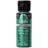 Metallihohtomaali vihreä - Folkart Metallic Emerald Green 59 ml