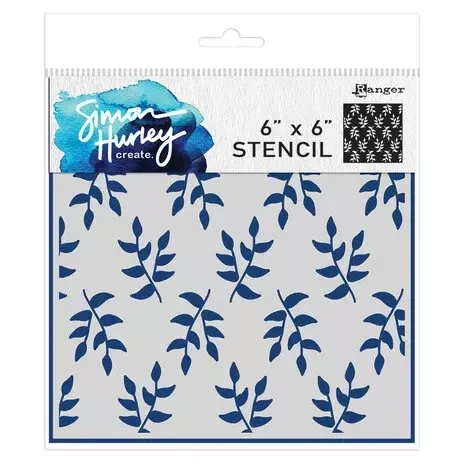 Sabluuna 15x15 cm - Ranger Leafy Greens Stencils