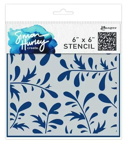 Sabluuna 15x15 cm - Ranger Grand Greenery Stencils