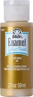 Lasimaali kulta - Folkart Enamel Glass Metallic Gold 59 ml