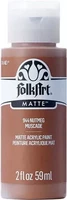 Matta akryylimaali ruskea - FolkArt Matte - Nutmeg 59 ml