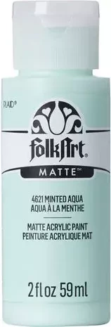 Matta akryylimaali vihreä - FolkArt Matte - Minted Aqua 59 ml