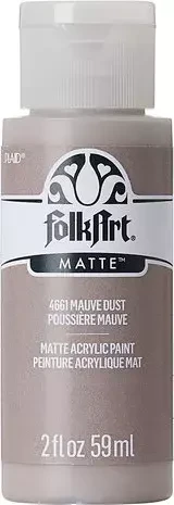 Matta akryylimaali ruskea - FolkArt Matte - Mauve Dust 59 ml
