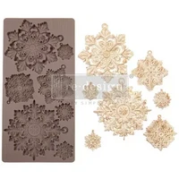 Koristemuotti 12x25 cm - Frost Spark Re-Design with Prima Decor Mould