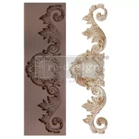 Koristemuotti 7x25 cm - Kacha Lavish Swirls Re-Design with Prima Decor Mould