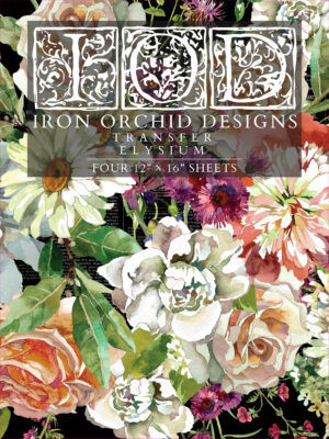 Siirtokuva 60x80 cm - Elysium IOD Iron Orchid Decor Transfer