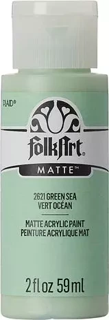 Matta akryylimaali vihreä - FolkArt Matte - Green Sea 59 ml