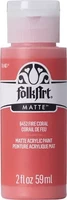 Matta akryylimaali punainen - FolkArt Matte - Fire Coral 59 ml
