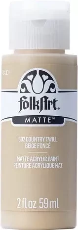 Matta akryylimaali ruskea - FolkArt Matte - Country Twill 59 ml