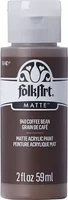Matta akryylimaali ruskea - FolkArt Matte - Coffee Bean 59 ml