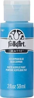 Matta akryylimaali sininen - FolkArt Acrylic Matte - Cayman Blue 59 ml