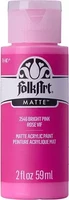 Matta akryylimaali pinkki - FolkArt Matte - Bright Pink 59 ml