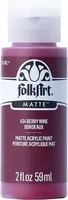Matta akryylimaali punainen - FolkArt Matte - Berry Wine 59 ml