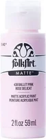 Matta akryylimaali vaaleanpunainen - FolkArt Matte - Ballet Pink 59 ml
