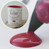 Kalkkimaali - JDL - Vintage Paint - Warm Red - Punainen - 700 ml